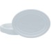 Oval white plastic plates 31x25cm 50 pieces
