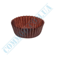 Бумажные формы 50мм коричневые 1000 штук