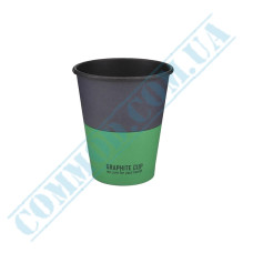 Graphite single wall paper cups 175ml 50 pieces