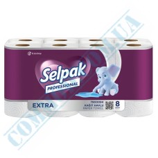 Бумажные полотенца Selpak 2 слоя 8 рулонов Бумажные полотенца Selpak 2 слоя 8 рулонов
