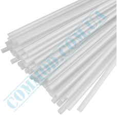 Clear plastic milkshake straws 210x7mm 500 pieces