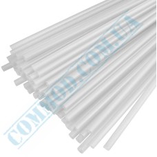 Clear plastic milkshake straws 210x7mm 500 pieces