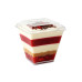 120ml square ice cream bowl lid 50 pieces