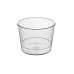 Glass-like Round dessert bowl 180ml 30 pieces
