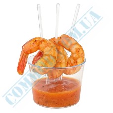 Креманка 180мл Круглая стеклоподобная 30 штук