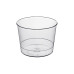Glass-like Round dessert bowl 250ml 30 pieces
