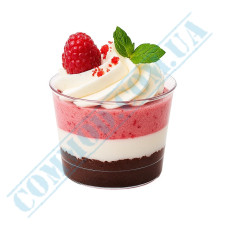 Glass-like Round dessert bowl 250ml 30 pieces