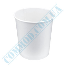 White paper soup bowl 900ml 50 pieces