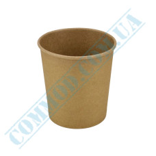Kraft paper soup bowl 450ml 50 pieces